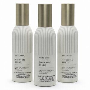 Bath & Body Works 3Pack FIJI WHITE SANDS Room Spray